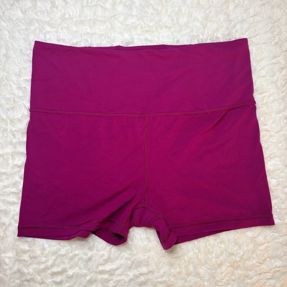 Athleta Women's Magenta Bike Shorts
